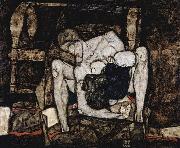 Egon Schiele Blind Mother USA oil painting artist